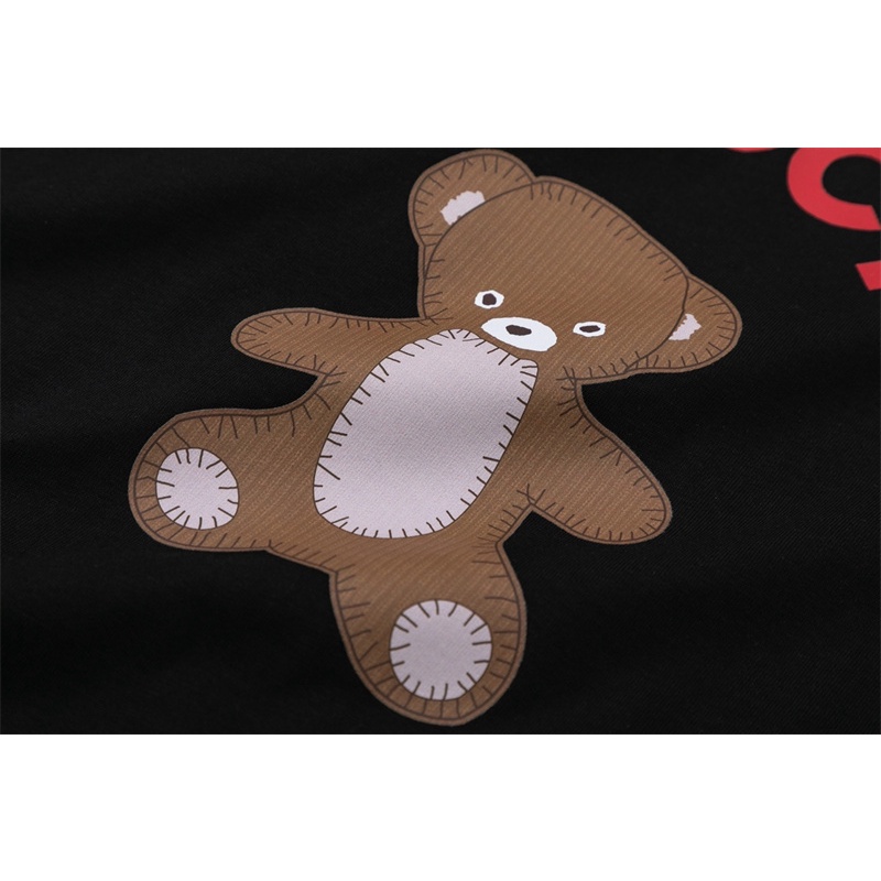 Áo Thun Tay Ngắn Cổ Tròn In Hình Gấu Teddy Thời Trang Phong Cách Unisex G66-R6W74E
