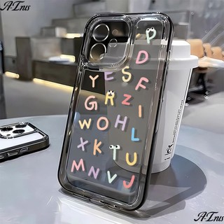 Ốp Lưng Điện Thoại Iphone 13 14Promax 11 12 7 8p Mềm Dẻo Chống Sốc In Chữ Màu Sắc Đa Màu Bảo Vệ Lưng Di Động Dành Cho Iphone