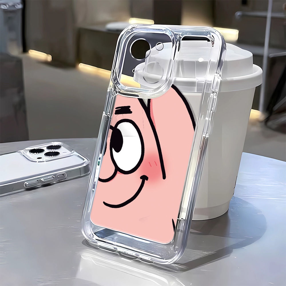 Ốp Điện Thoại Mềm Chống Bụi Bẩn In Hình Ngôi Sao Lớn Dễ Thương Cho Iphone 11Iphone14Promax 713 12 Niche Apple 8p J1OH