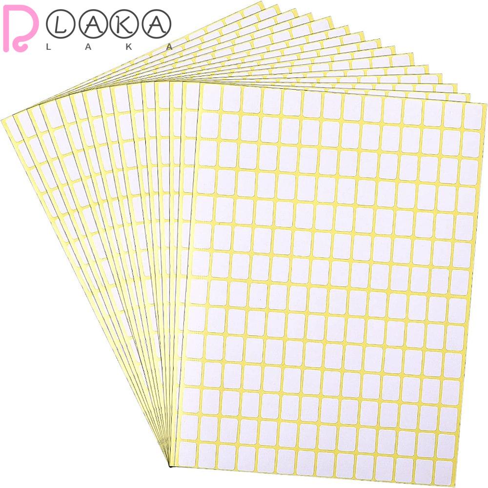 LAKAMIER Nhãn Dán Đánh Dấu Gia Vị Màu Trắng Nhám Tháo Rời Được Dành Cho Nhà Bếp