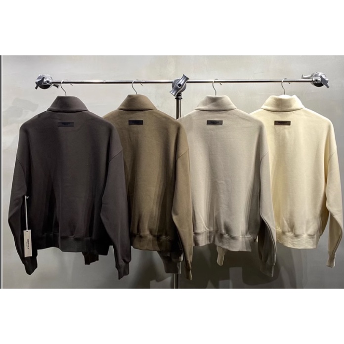 Hàng Có Sẵn!❤❤ Áo Khoác Thể Thao Dáng Rộng Phối Khóa Kéo Thời Trang Xuân Thu Cho Nam Và Nữ