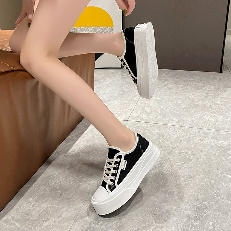 Giày Thể Thao Lưới Mũi Tròn Đế Dày Thời Trang Cho Nữ