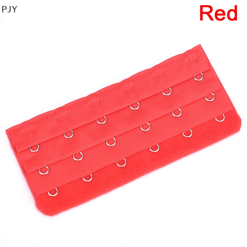 Set 1 / 3 / 6 Móc Nối Dài Dây Áo Ngực 3 Hàng Cho Nữ PJ