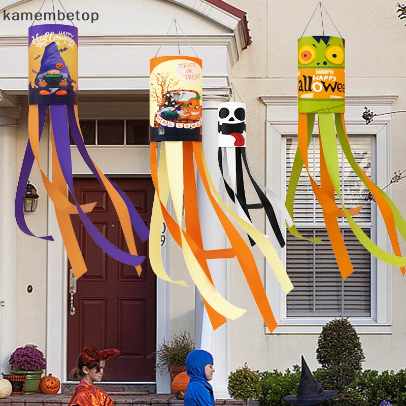 Beto Cờ Ống Hình Ma Treo Trang Trí Lễ Hội Halloween Chống Nước