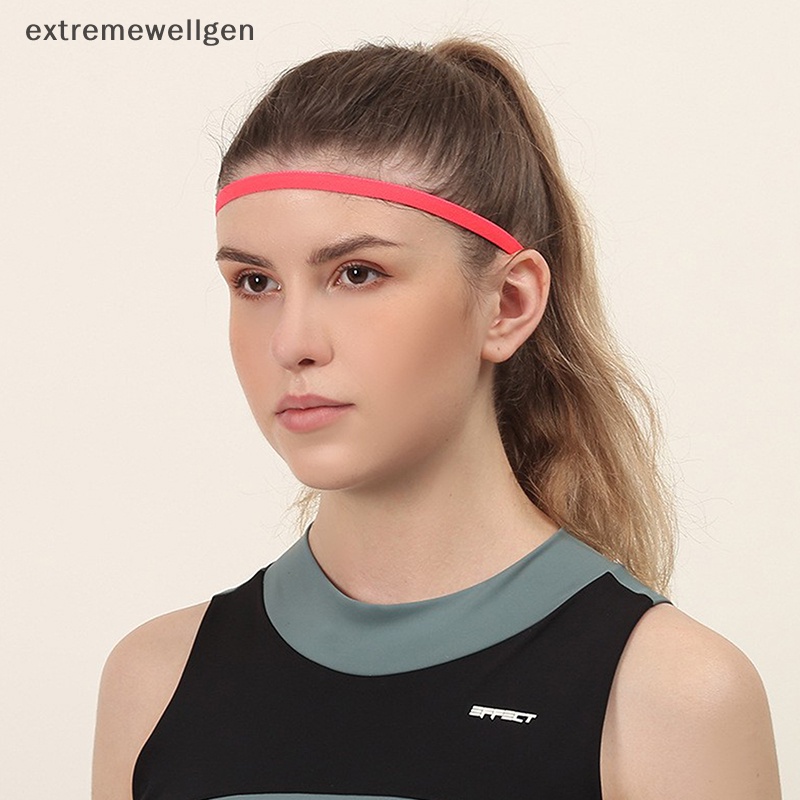 Bộ 5 Băng Đô Thể Thao Bằng Cao Su Co Giãn Chống Trượt Thấm Hút Mồ Hôi Màu Sắc Dành Cho Nam Và Nữ