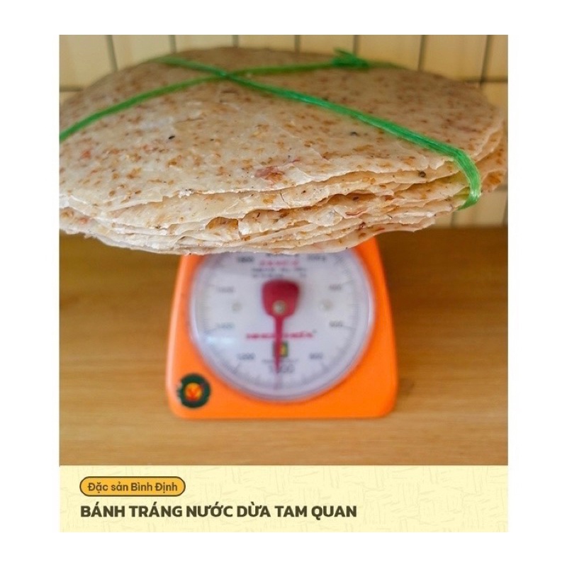 Bánh Tráng Nước Dừa Bình Định,Bánh Đa Dừa Loại Đặc Biệt Thơm Béo  Bách Hóa Đô Sài Gòn