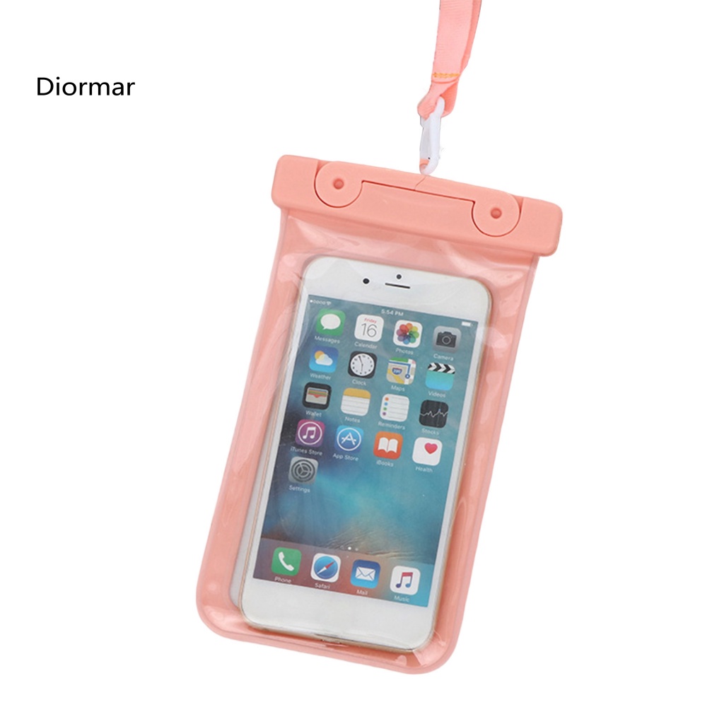 Túi Đựng Điện Thoại Trong Suốt Chống Nước Chống Rò Rỉ Kèm Dây Đeo Tiện Dụng