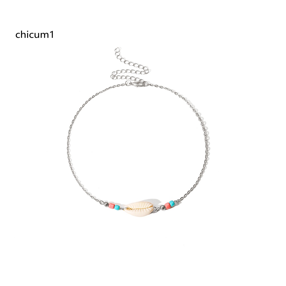 Vòng Cổ Choker Họa Tiết Vỏ Sò Đơn Giản Thời Trang