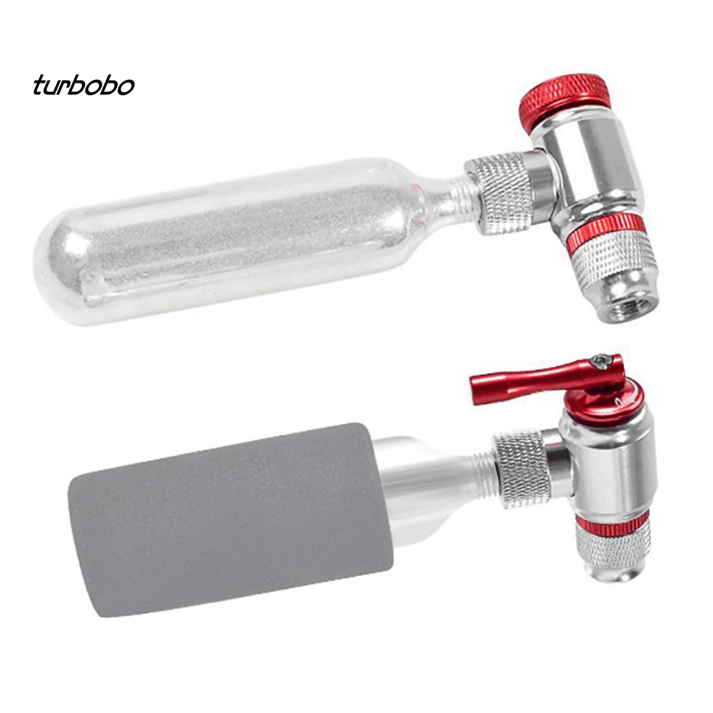 Ống Bơm Khí CO2 120PSL Bằng Hợp Kim Nhôm Chống Nổ Cho Xe Đạp