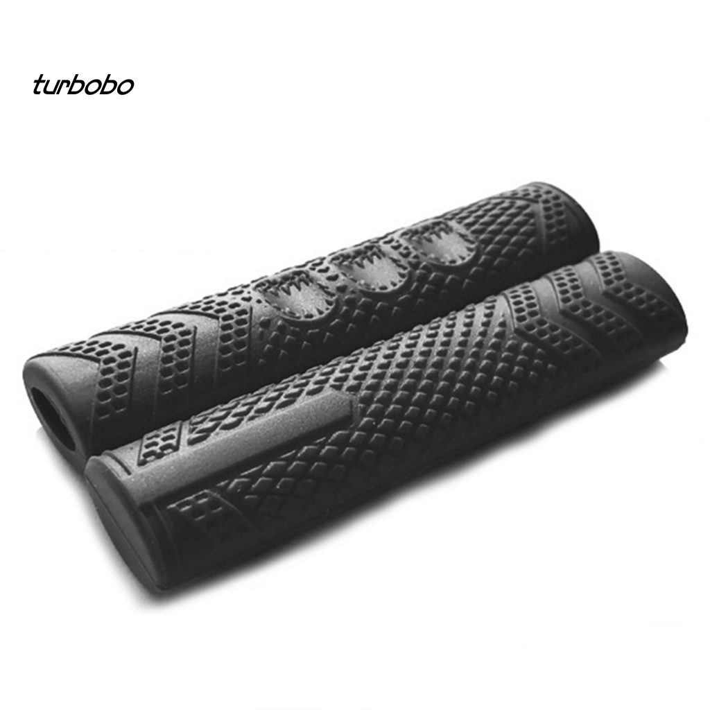 Set 2 Vỏ Bọc Bảo Vệ Tay Lái Xe Đạp Leo Núi Bằng Silicon Tiện Dụng