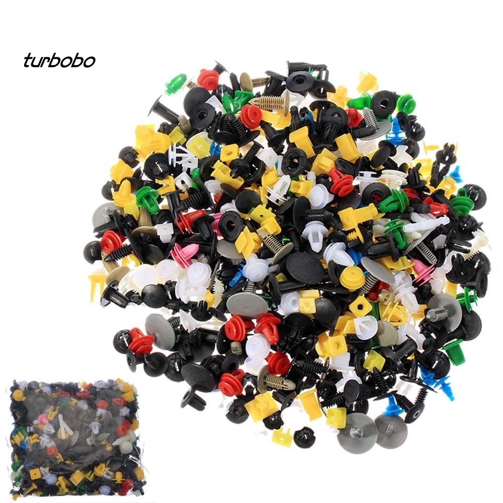 Set 500 Kẹp Đinh Tán Đa Năng Cho Xe Ô Tô