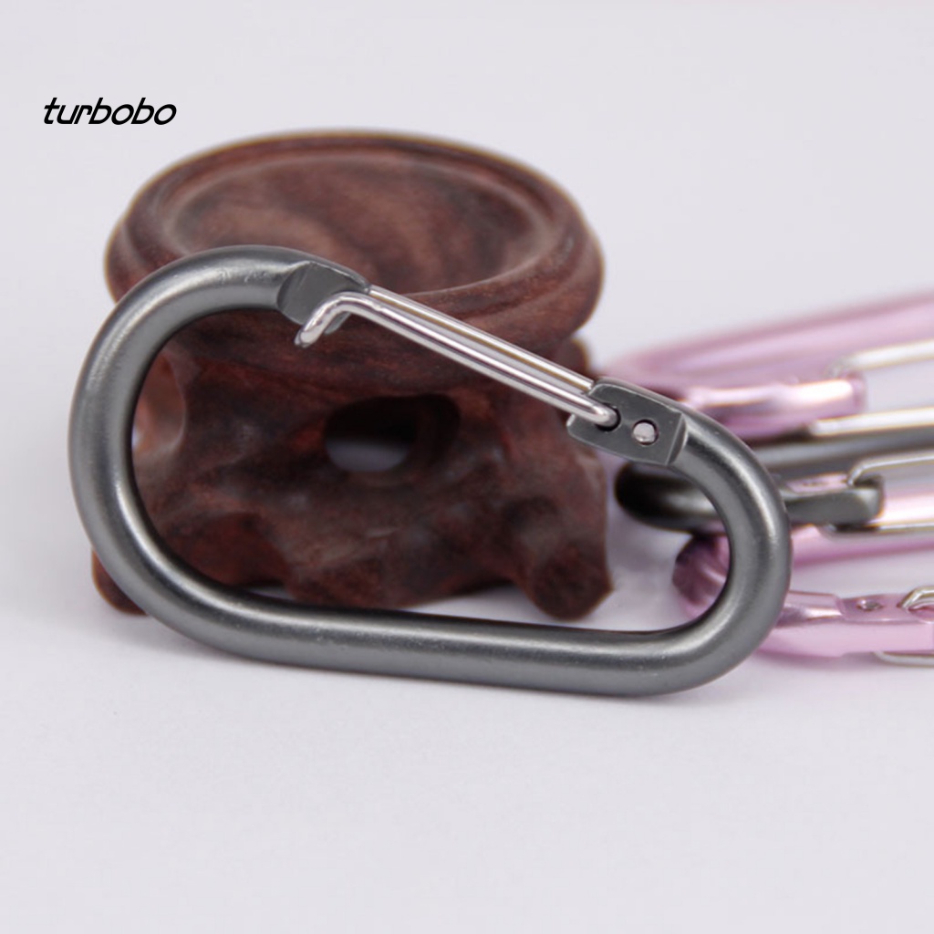 Set 3 Móc Khóa Chữ D Bằng Hợp Kim Nhôm Chống Thấm Nước Dùng Cho Cắm Trại