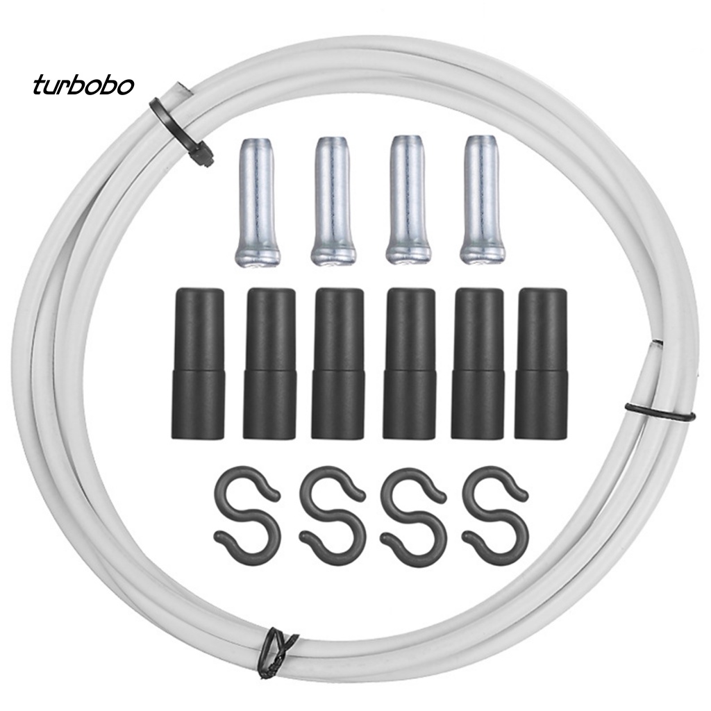 Turbobo Bộ Dây Phanh Xe Đạp Leo Núi Hình Chữ S Màu Sáng Chịu Nhiệt Chống Rách