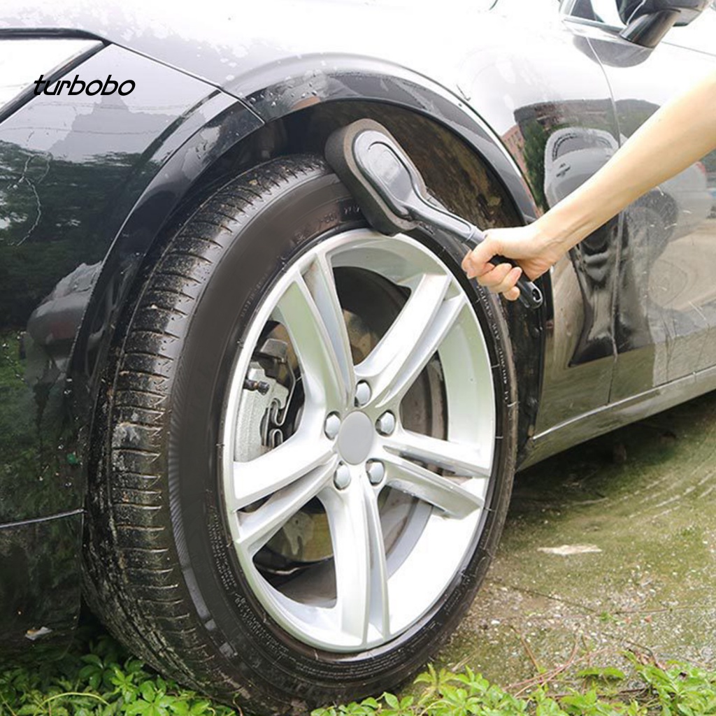 Bàn Chải Vệ Sinh Lốp Xe Hơi Có Tay Cầm Dài Chống Mài Mòn Tiện Dụng