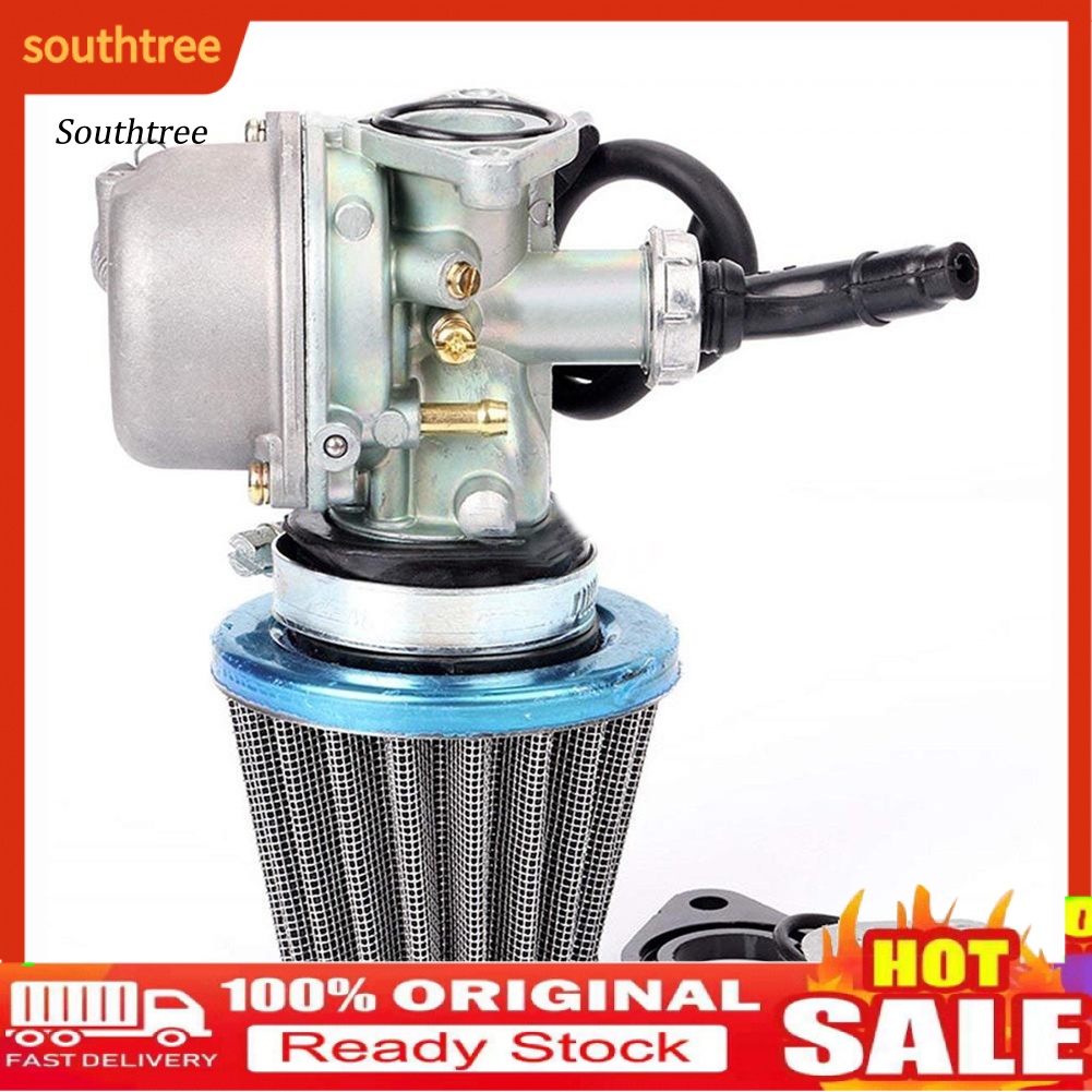 Bộ Chế Hòa Khí PZ19 19mm Cho Xe Máy Dirt Bike 50 70 90 110cc ATV Quad 4 Wheeler