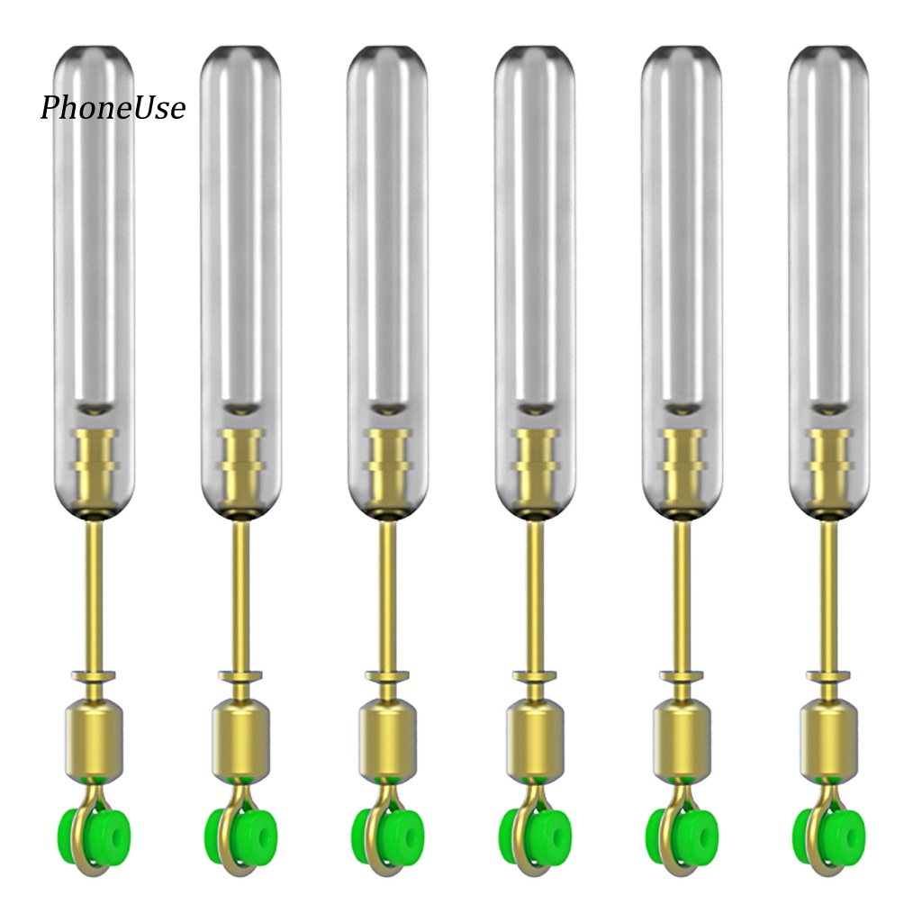 Set 6 Phao Câu Cá Bằng Silicon PU Chống Thắt Nút Linh Hoạt Chuyên Dụng