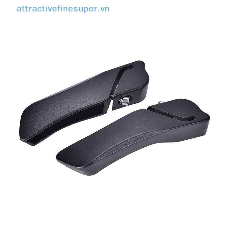 2 Tay Nắm Xe Đạp Bằng Hợp Kim Nhôm Màu Đen