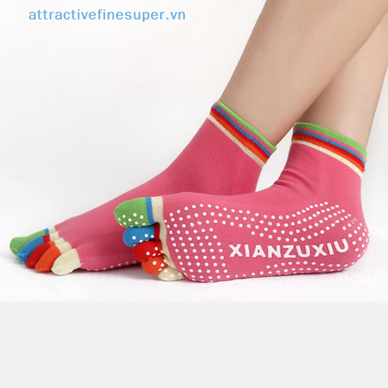 1 Đôi Tất Ngắn Cotton Nhiều Màu Chống Trượt