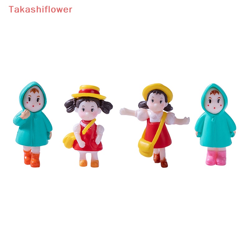 [TakashiflowerV] Mô Hình Nhân Vật Hoạt Hình Nhỏ Nhắn Dễ Thương Trang Trí Tiểu Cảnh