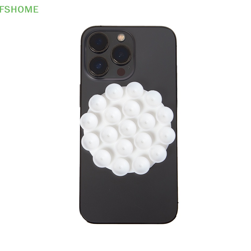 Fshome Đệm Silicon Hai Mặt Có Giác Hút Cố Định Điện Thoại Di Động