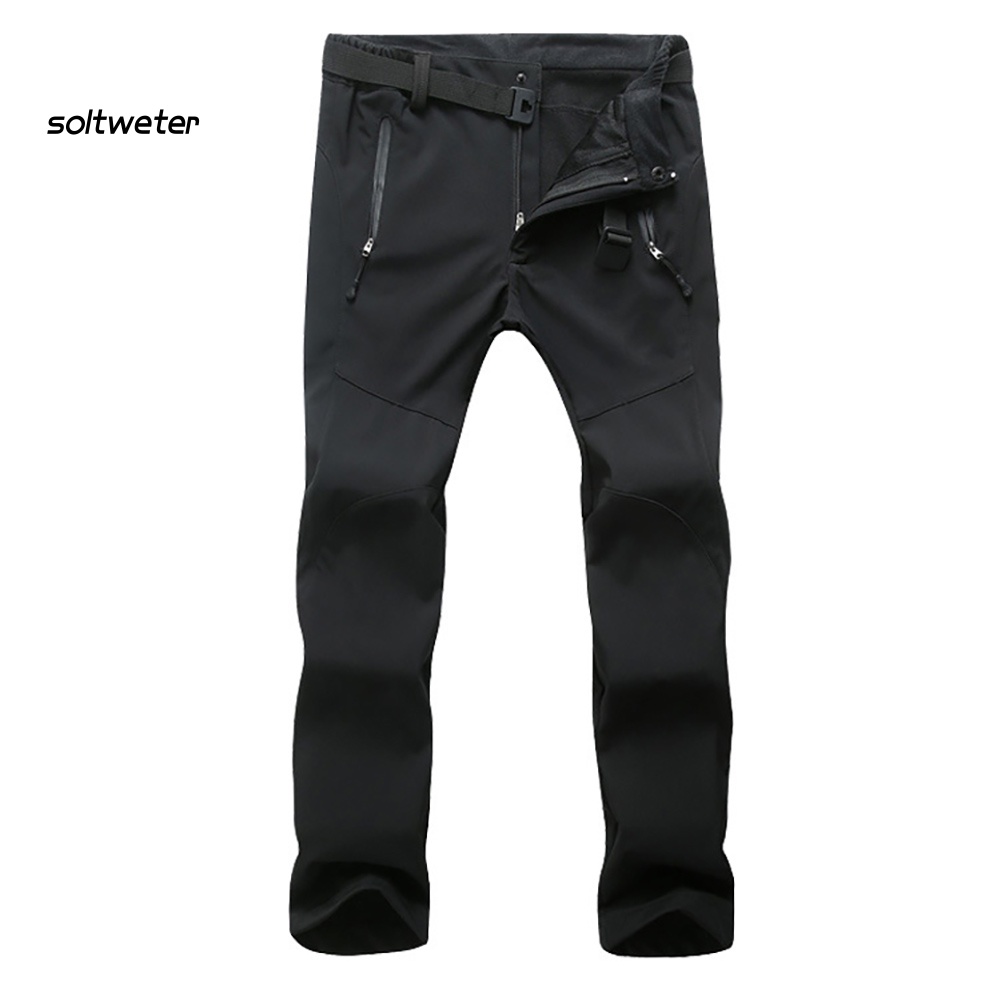 Quần Leo Núi Dáng Dài Chất Liệu Dày Dặn Giữ Ấm Nhanh Khô Thời Trang Mùa Đông Cho Nữ