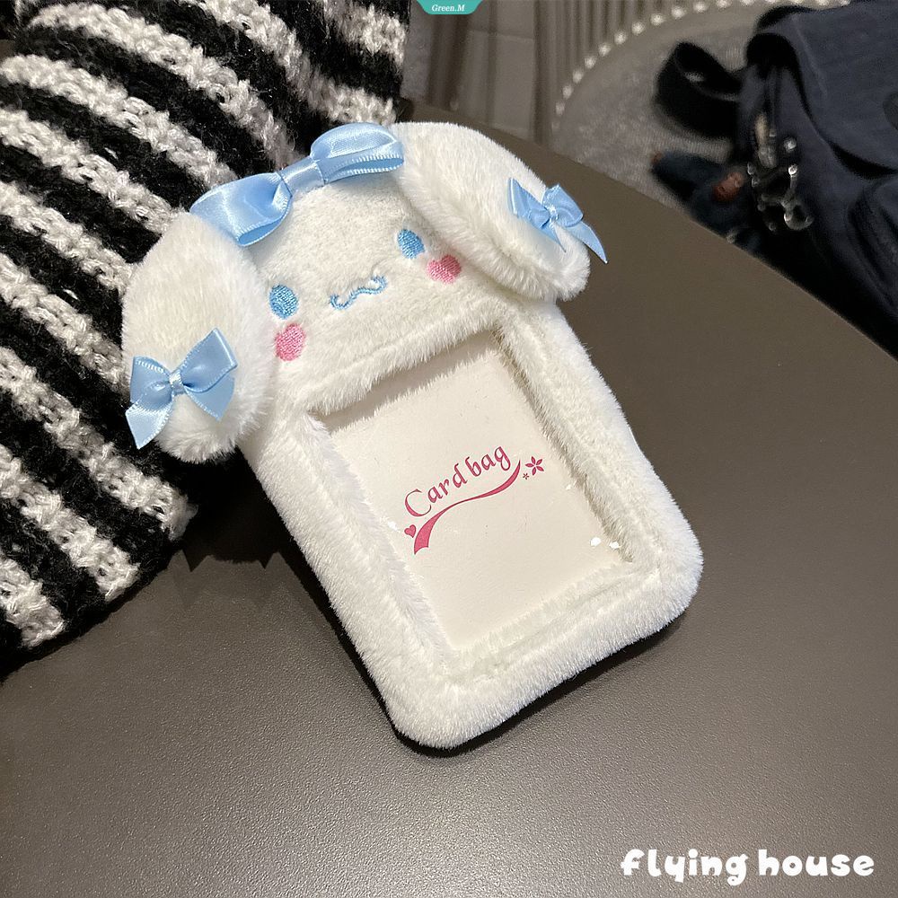 Túi Đựng Thẻ ID / Thẻ Truy Cập Bằng Vải Bông Họa Tiết Hoạt Hình Kurome Dễ Thương