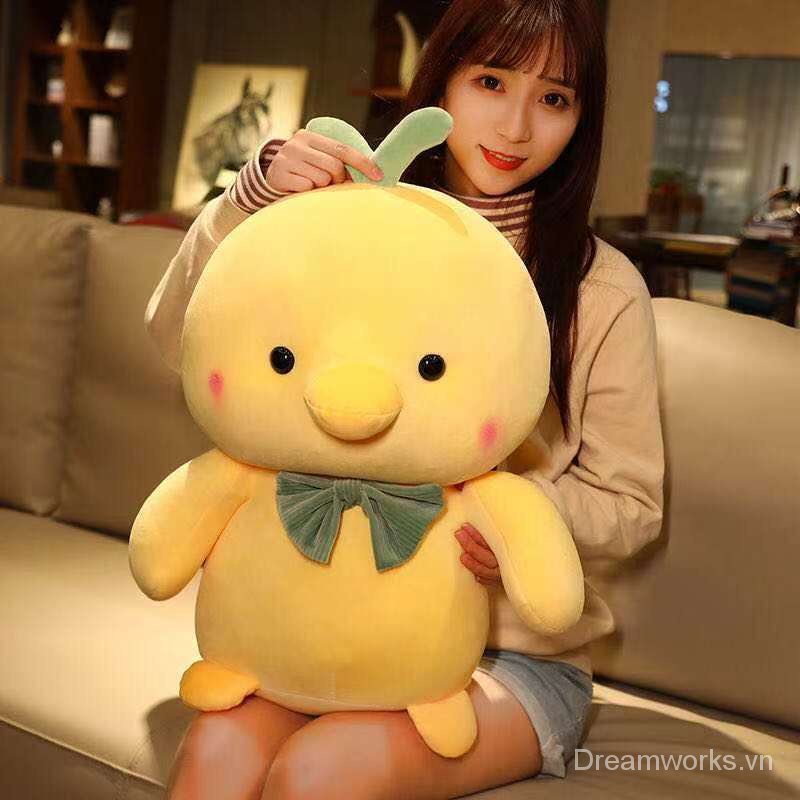 Thú Nhồi Bông Hình Gà Con Dễ Thương Cho Bé