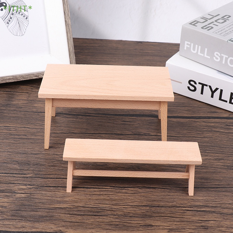 Mô Hình Ghế Ngồi Bàn Ăn Phong Cách Châu Âu Tỷ Lệ 1: 12 Độc Đáo Trang Trí Nhà Búp Bê Mới