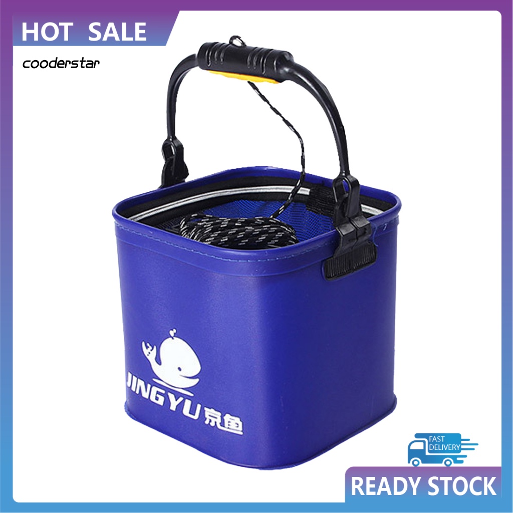 Xô Đựng Mồi Câu Cá Đa Năng Có Thể Gấp Gọn Tiện Dụng