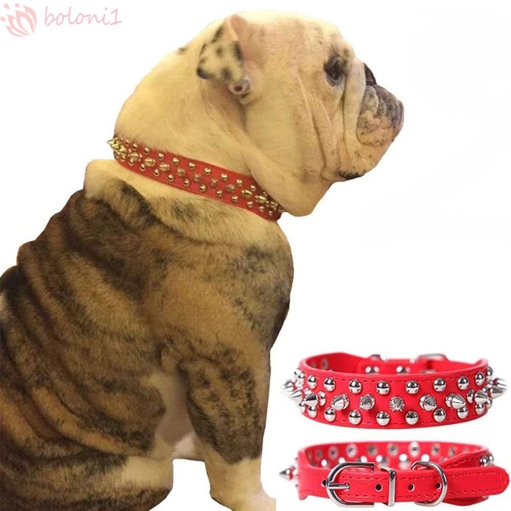 [COD] Vòng Cổ BằNg Da PU Cho Thú Cưng 2023