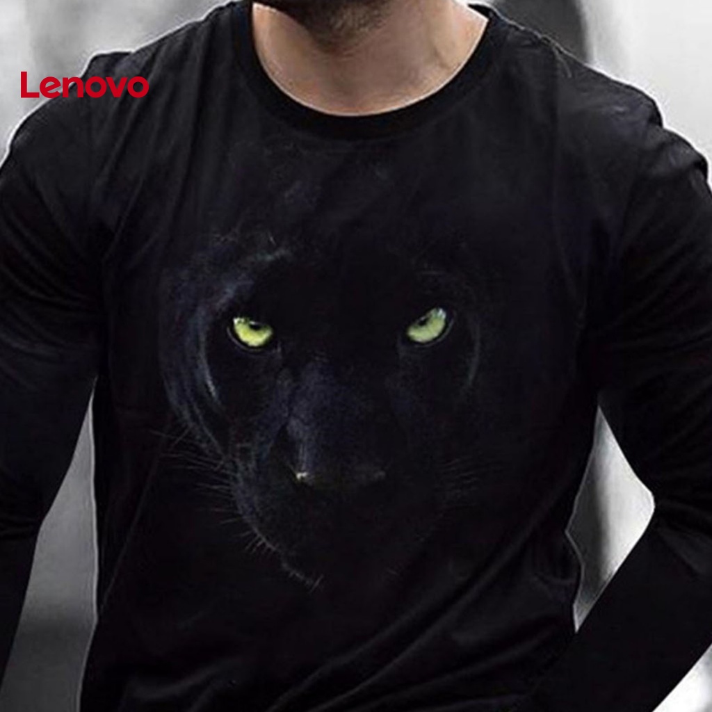 Áo Sơ Mi Dáng Rộng In Hình Báo Đen Phong Cách Hip hop Thời Trang Mùa Thu Cho Nam