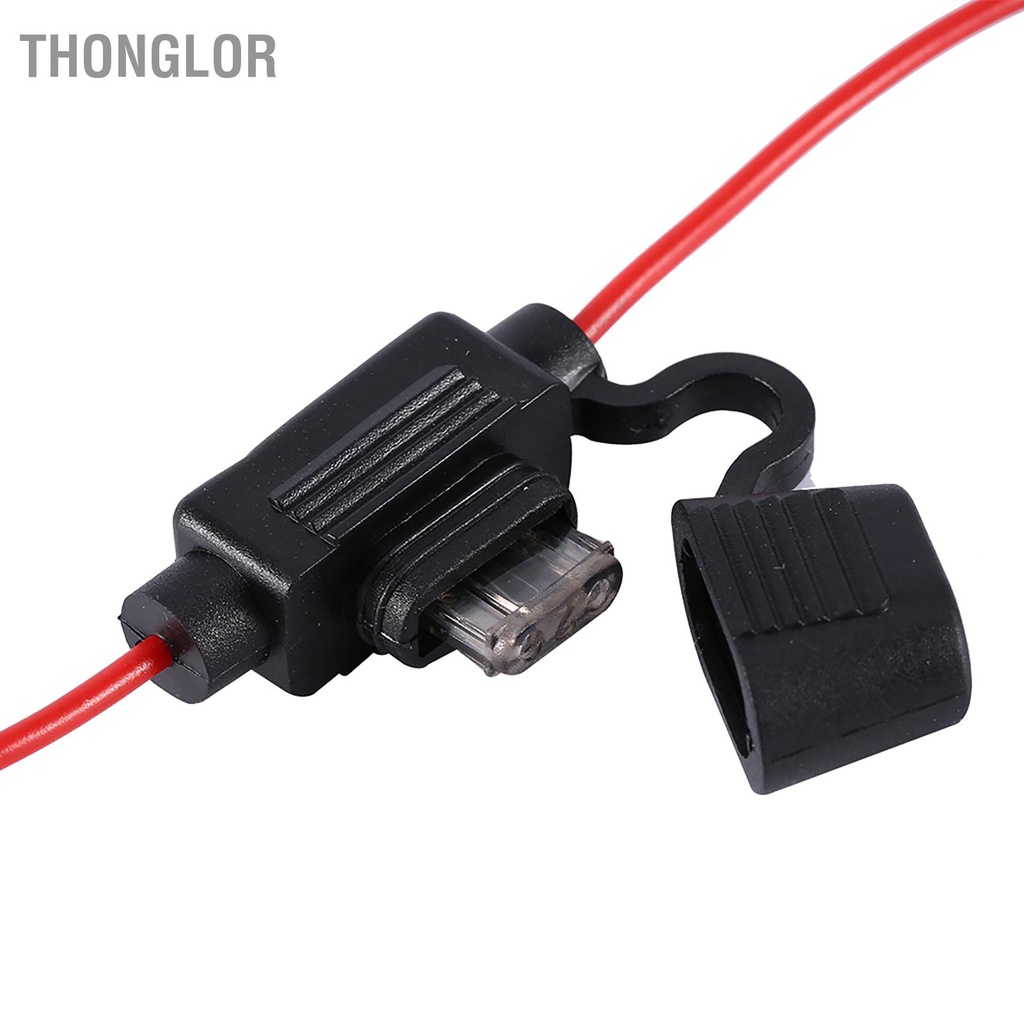 Thonglor Bộ khuếch đại thu tín hiệu trên không cho xe hơi 12V Radio FM tăng cường drive 2 u