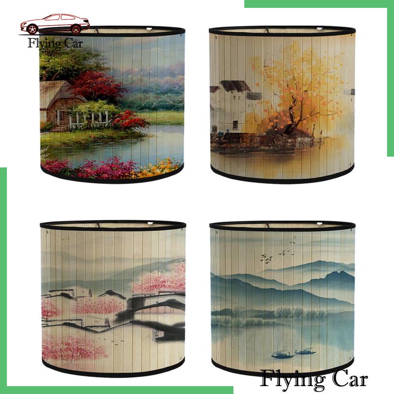 Chụp Đèn Treo Trần Nhà Bằng Vải Dệt Thủ Công In Họa Tiết Trống Cổ Điển Trang Trí Phòng Ngủ / Nhà Cửa