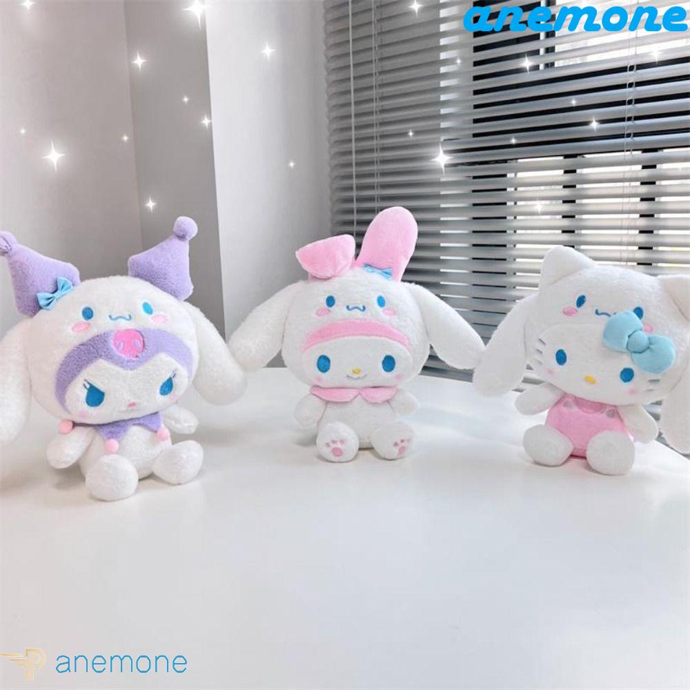 ANEMONE Móc Khóa Hình Thỏ Nhồi Bông Kuromi Nhật Bản Dễ Thương
