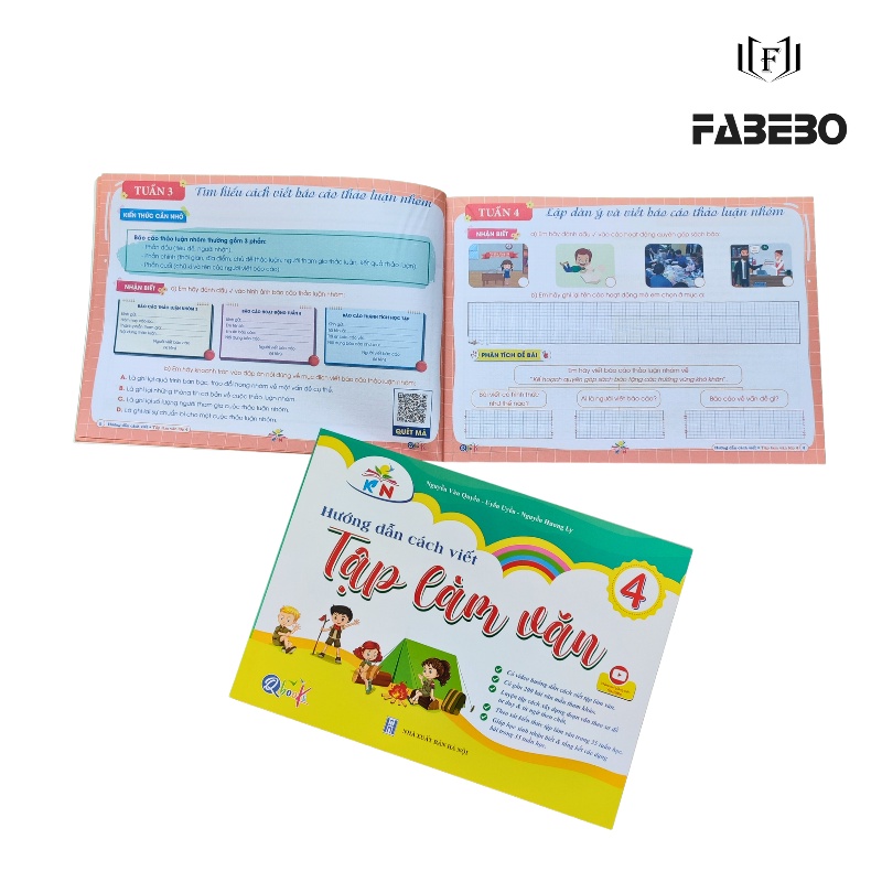 Sách - combo Hướng dẫn cách viết Tập Làm Văn lớp 4- Kết Nối+ Cánh Diều