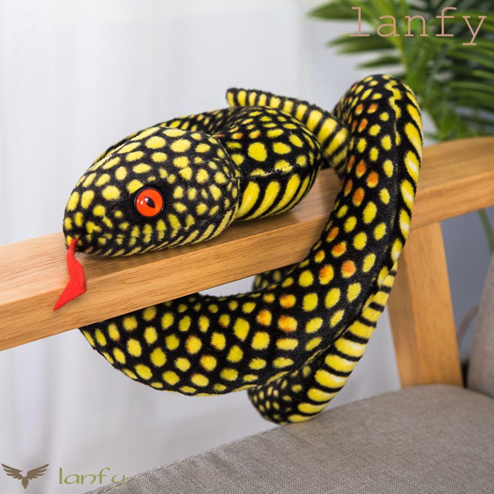LANFY 1 Rắn Nhồi Bông Mềm Mại Trang Trí Phòng Bé