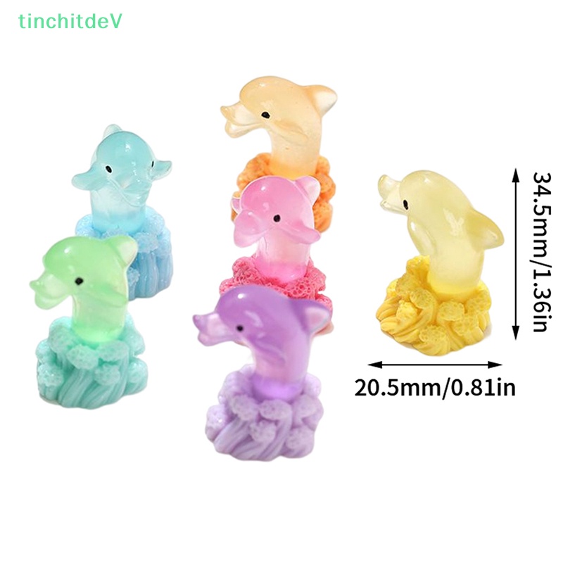 [TinchitdeV] 1 Đồ Chơi Cá Heo Phun Nước Ba Chiều Phát Sáng Trang Trí Nhà Búp Bê [Mới]