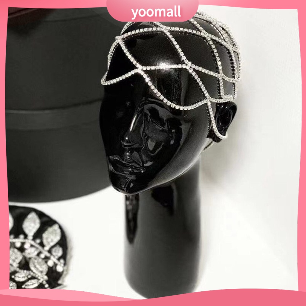 [YM] Cài Tóc Nhiều Lớp Thiết Kế Rỗng Đơn Giản Sang Trọng Quyến Rũ Cho Đám Cưới