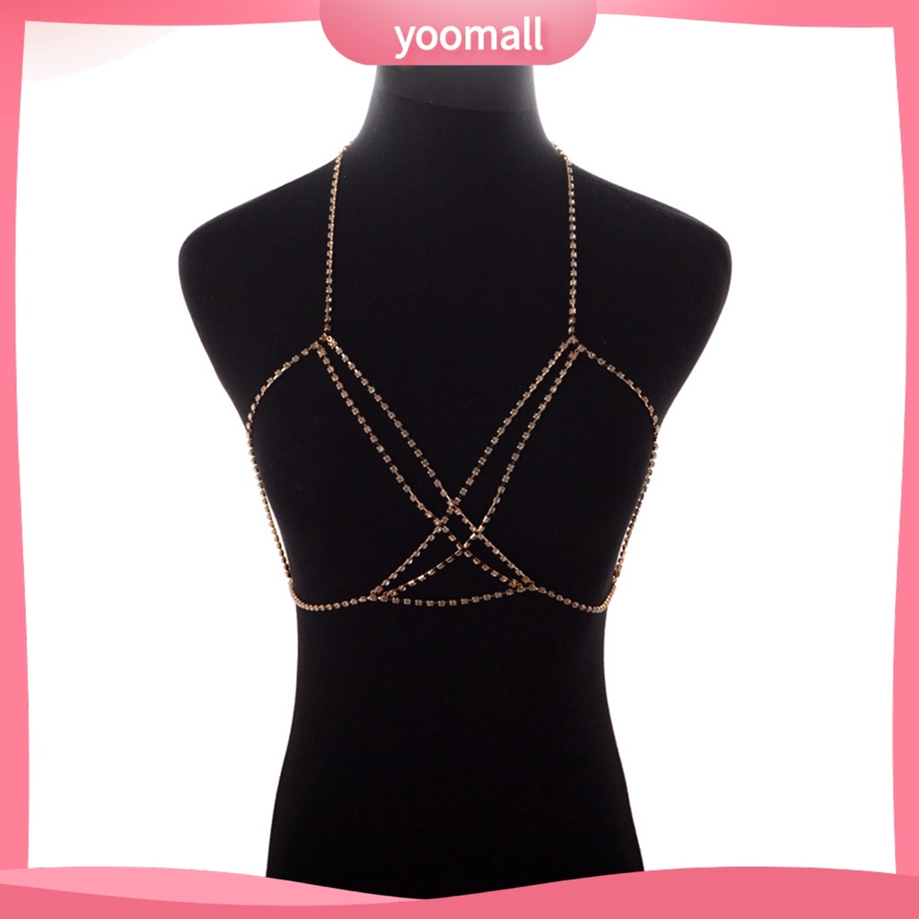 [YM] Vòng cổ Đeo Bikini Đính Đá Phong Cách Bohemian Gợi Cảm Cho Nữ