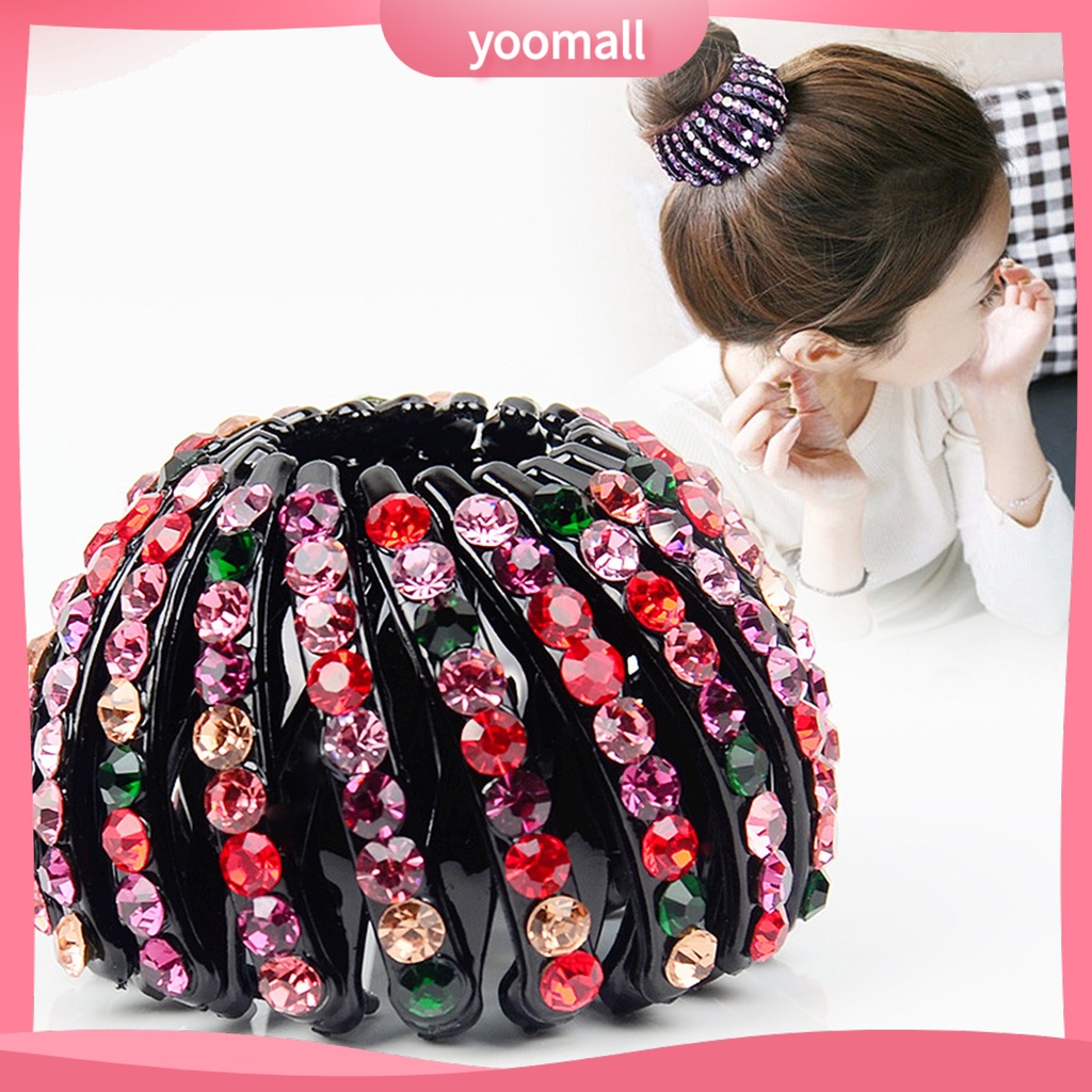 Băng Đô Cài Tóc Hình Tổ Chim Chống Trượt Linh Hoạt