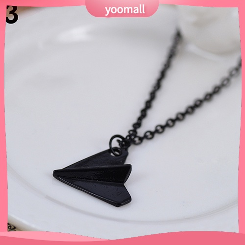 Vòng cổ Nam Mặt Hình Máy Bay Giấy Thời Trang