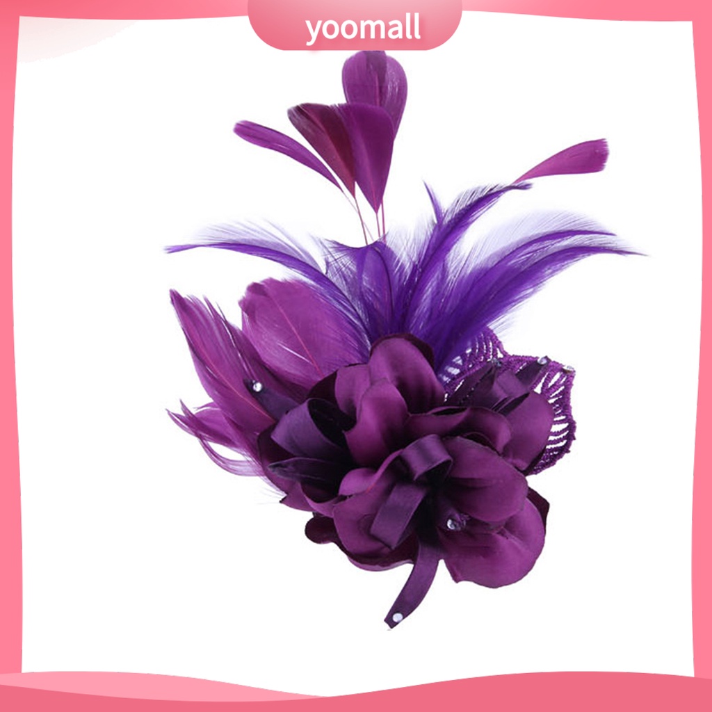 Ghim Cài Áo Hình Lông Vũ Chống Mòn Làm Thủ Công