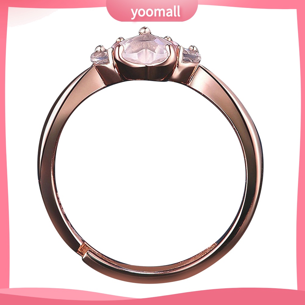 Khuyên Tai Đính Đá Hình Bàn Chân Dễ Thương Có Thể Điều Chỉnh