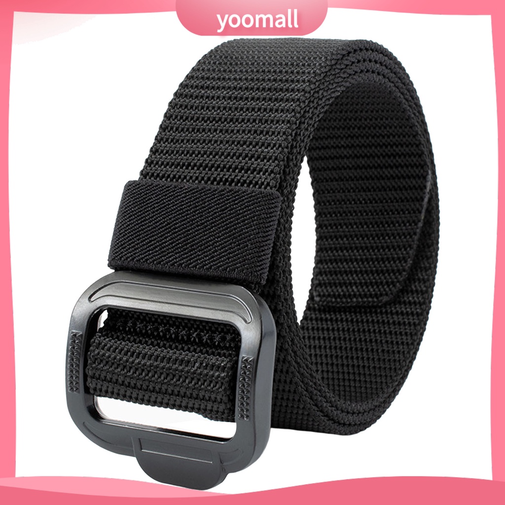 Thắt Lưng Nylon Bện Sợi Nylon Co Giãn Thoải Mái Màu Sắc Đơn Giản Dành Cho Nam