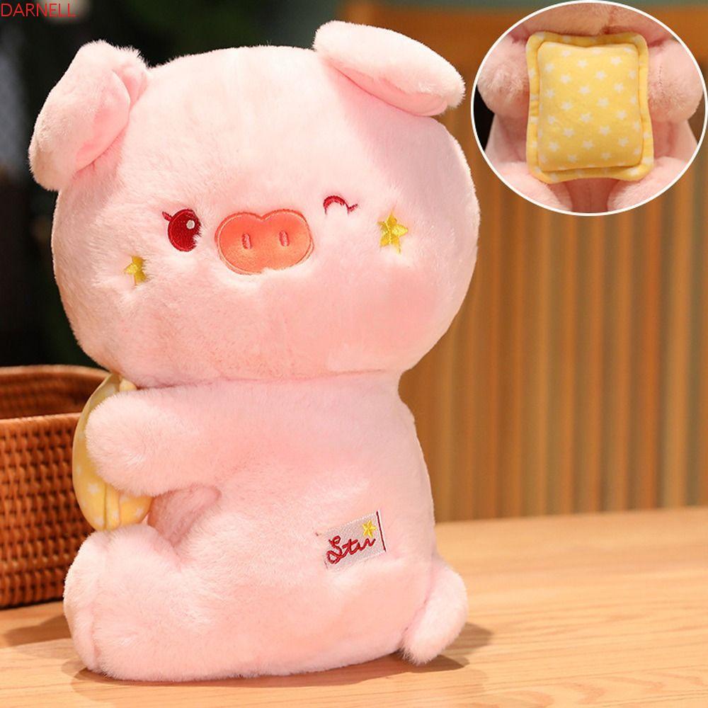 DARNELL Thú Nhồi Bông Hình Khủng Long / Cừu Mềm Mại Trang Trí Nhà Cửa