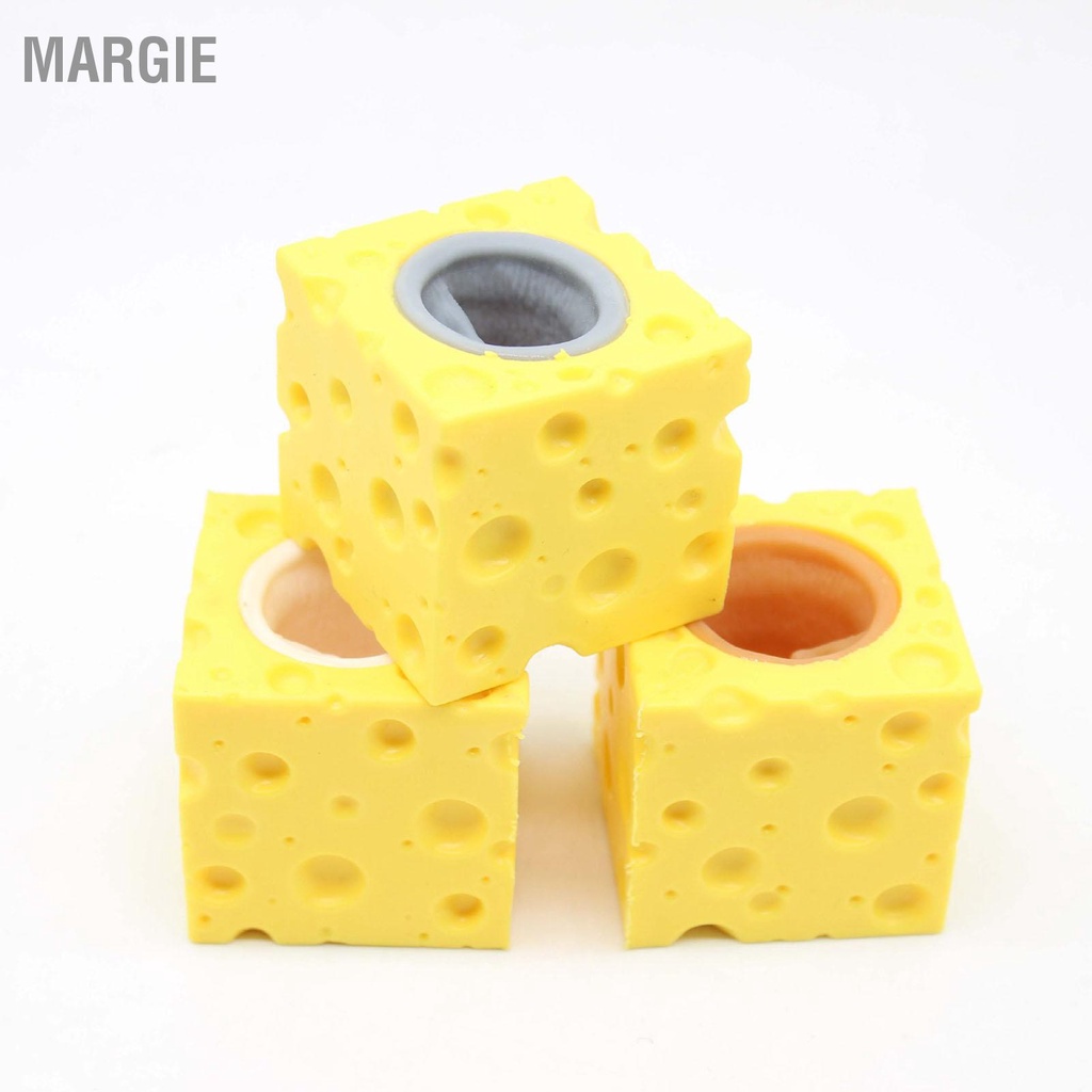 * Chuột Trốn Trong Phô Mai, Đồ Chơi Xả Stress Dễ Thương Xua Tan Căng Thẳng MARGIE T.
