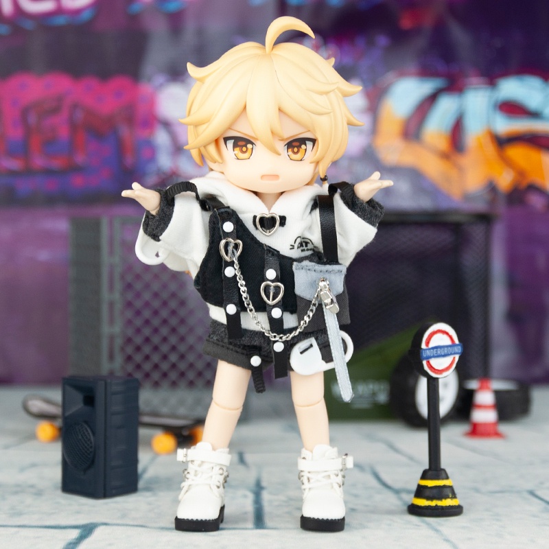 Bộ Đồ Thời Trang Cho Búp Bê Đáng Yêu ob11 GSC YMY obitsu11 1 / 12 BJD BODY9 DDF