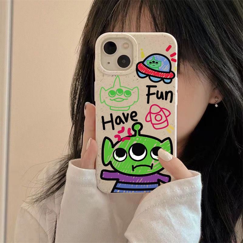 Ốp Điện Thoại Dẻo Họa Tiết Hoạt Hình Cậu Bé Ba Mắt Đơn Giản Chống Sốc Cho iPhone12 13 14pro 11max 7 plus8 BSA8