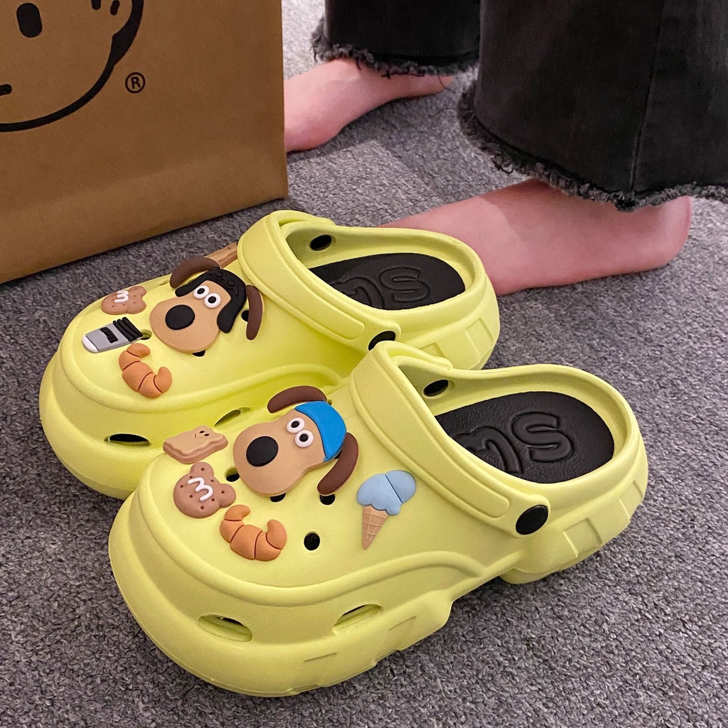 Serein dép cross dép nữ dép bánh mì Thoải mái 2023 NEW 081129