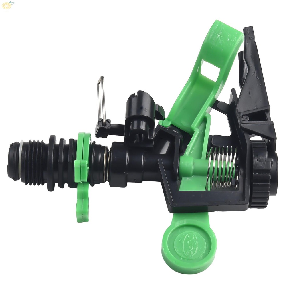 【VARSTR】Sprinklers 4pcs For Garden Hoses Impact Sprinklers Heads 1/2 Inch Plastic